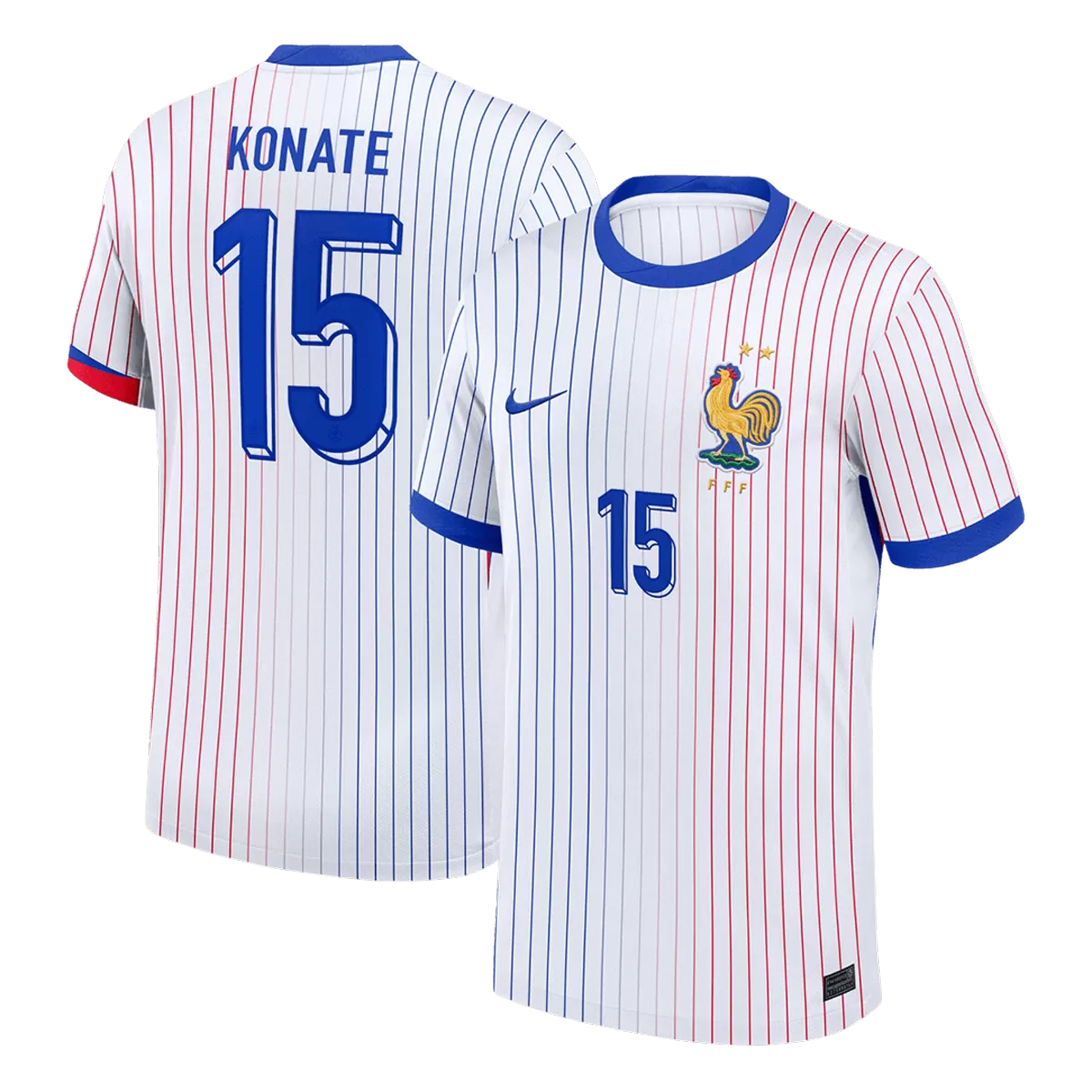KONATE #15 France Away Jersey