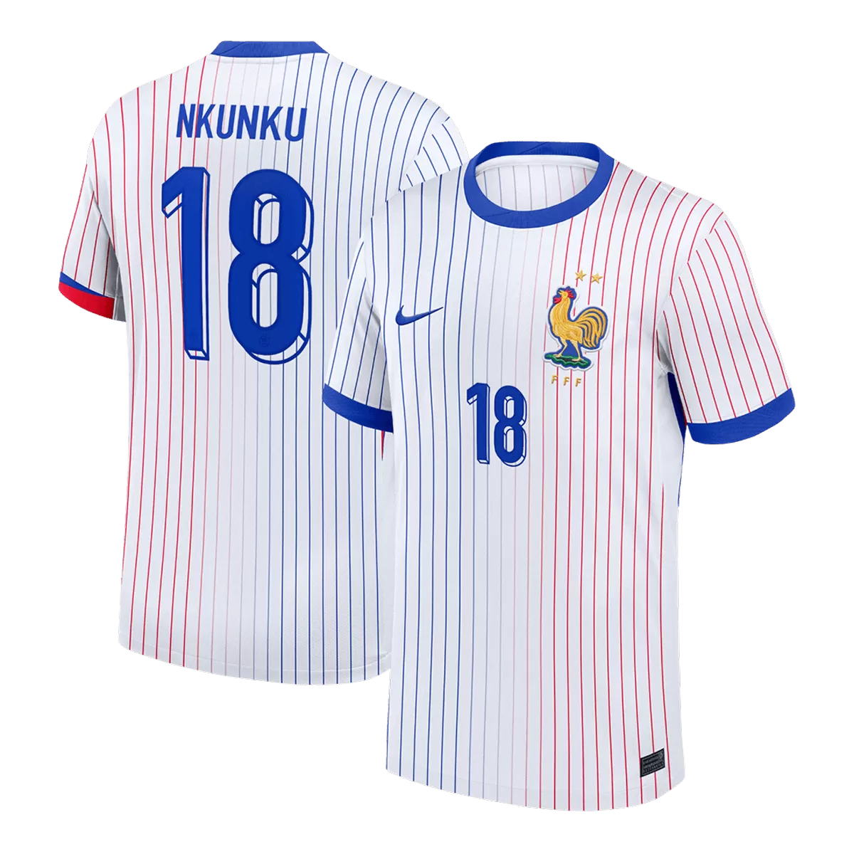 NKUNKU #18 France Away Jersey
