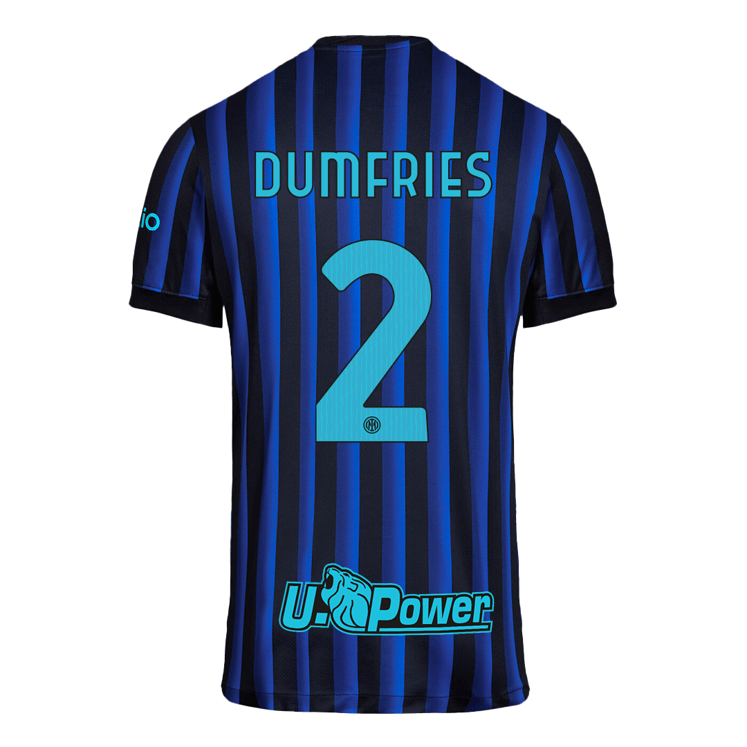 DUMFRIES #2 Inter Milan Home Jersey 2025/26