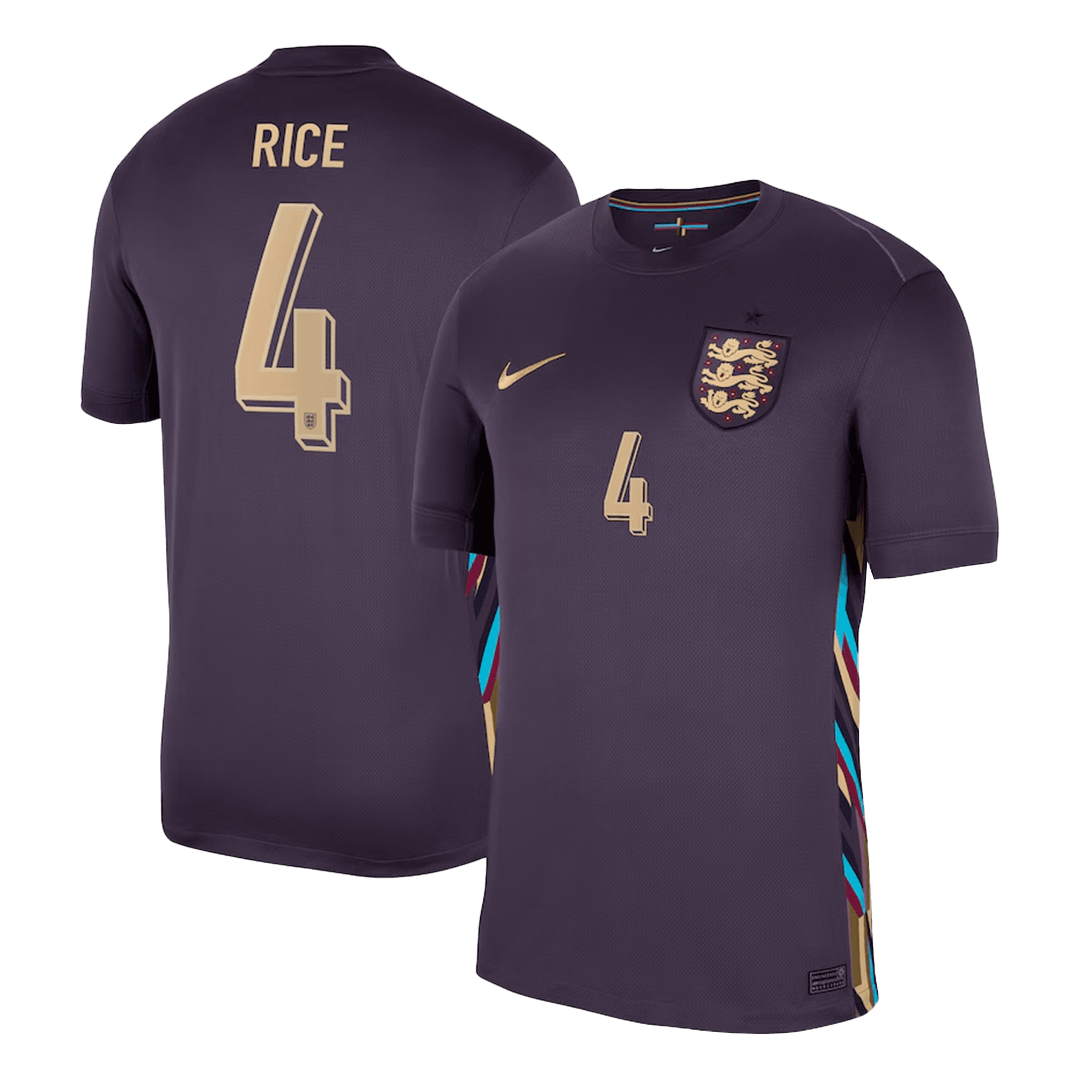 RICE #4 England Away Jersey