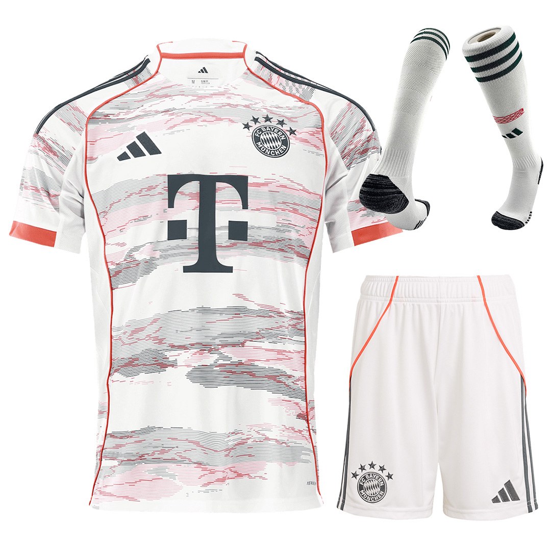 Bayern Munich Away Jersey Full Kit 2025/26