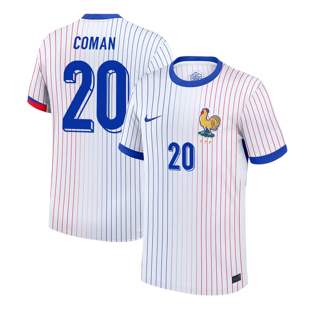 COMAN #20 France Away Jersey