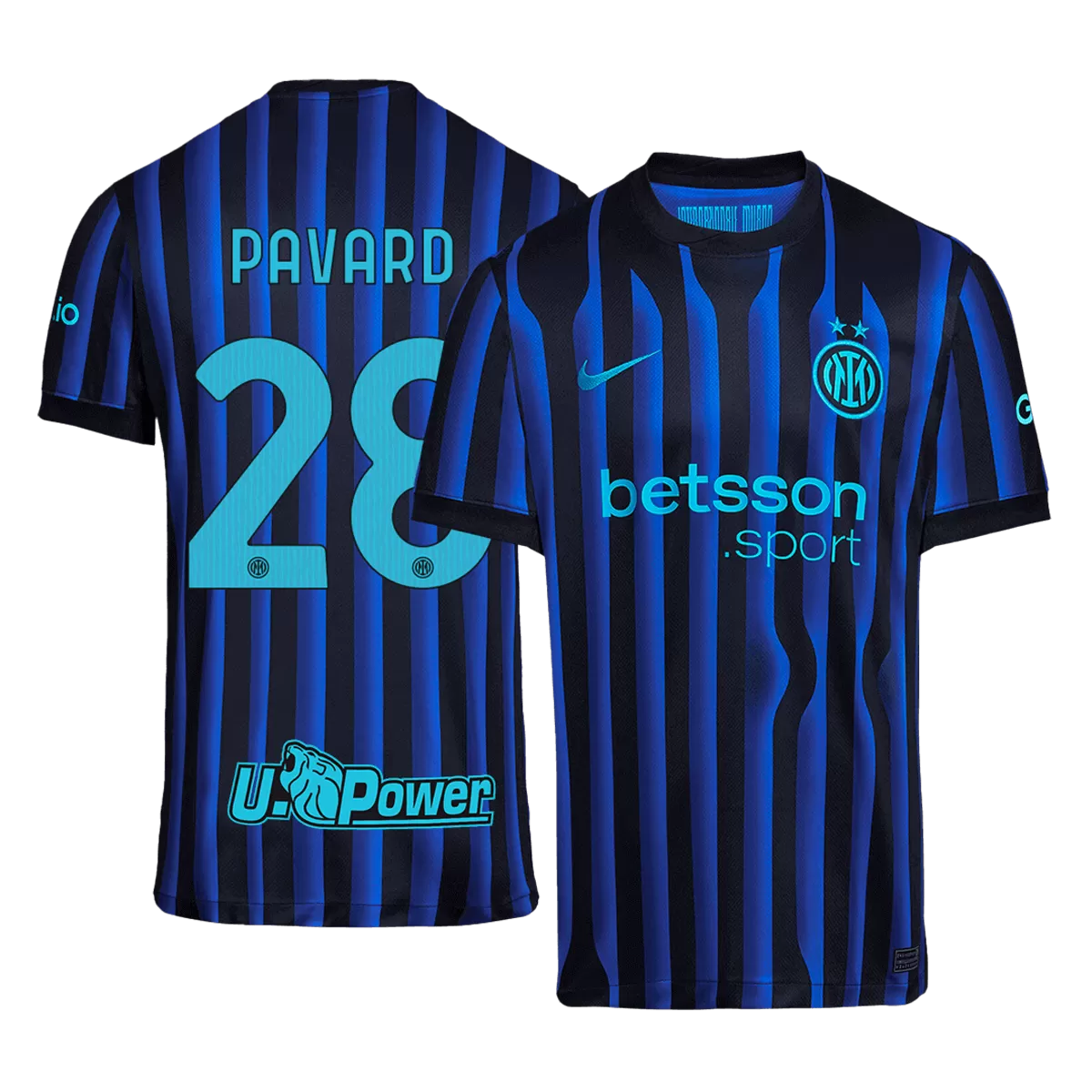 PAVARD #28 Inter Milan Home Jersey 2025/26