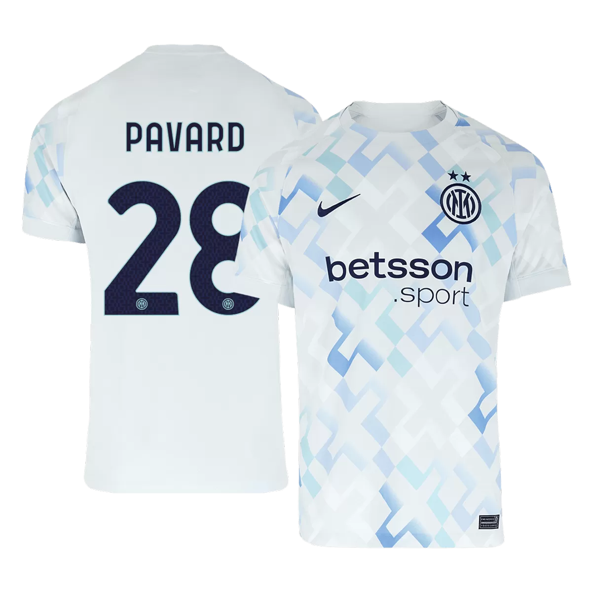 PAVARD #28 Inter Milan Away Jersey 2025/26