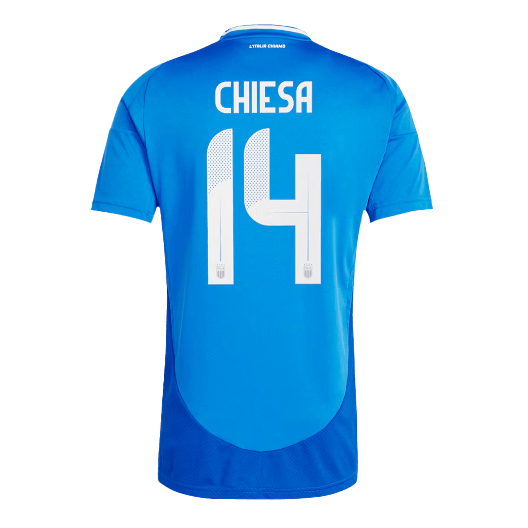 CHIESA #14 Italy Home Jersey Euro -
