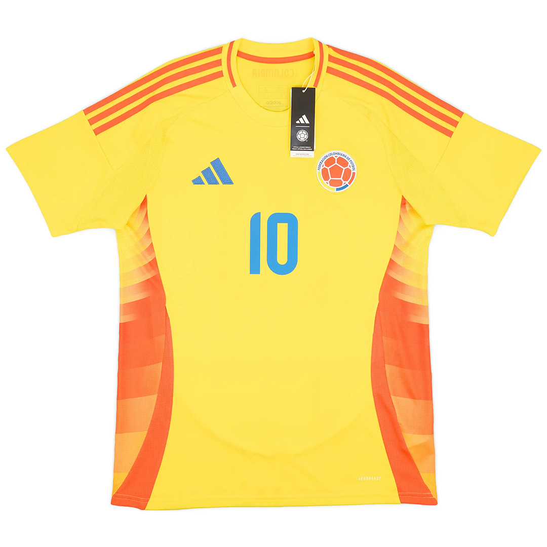 JAMES #10 Colombia Home Jersey Copa America
