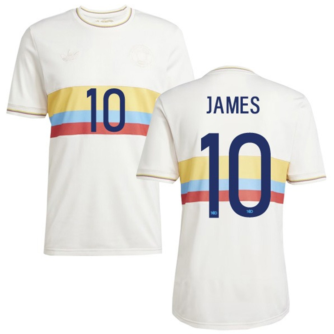 JAMES #10 Colombia Centenary Collection Jersey