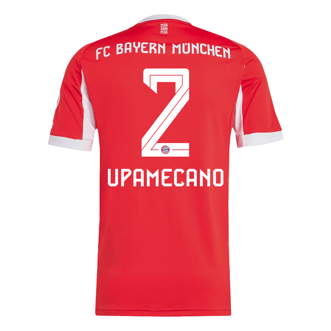 UPAMECANO #2 Bayern Munich Home Jersey 2025/26 -