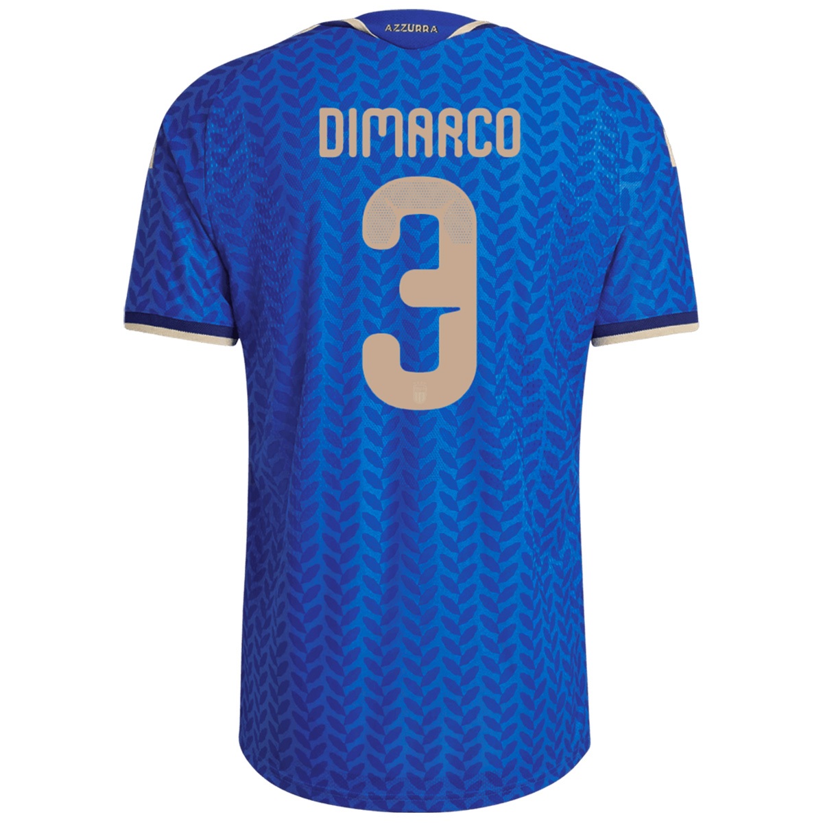DIMARCO #3 Italy Home Match Jersey Player Version World Cup 2026
