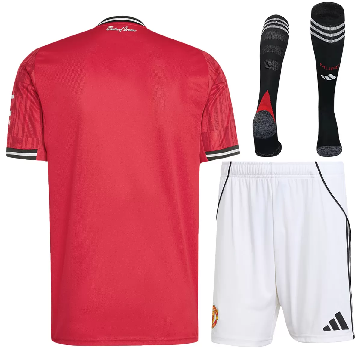 Manchester United Home Jersey Full Kit 2025/26