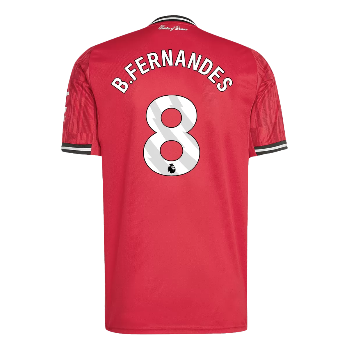 B.FERNANDES #8 Manchester United Home Jersey 2025/26-