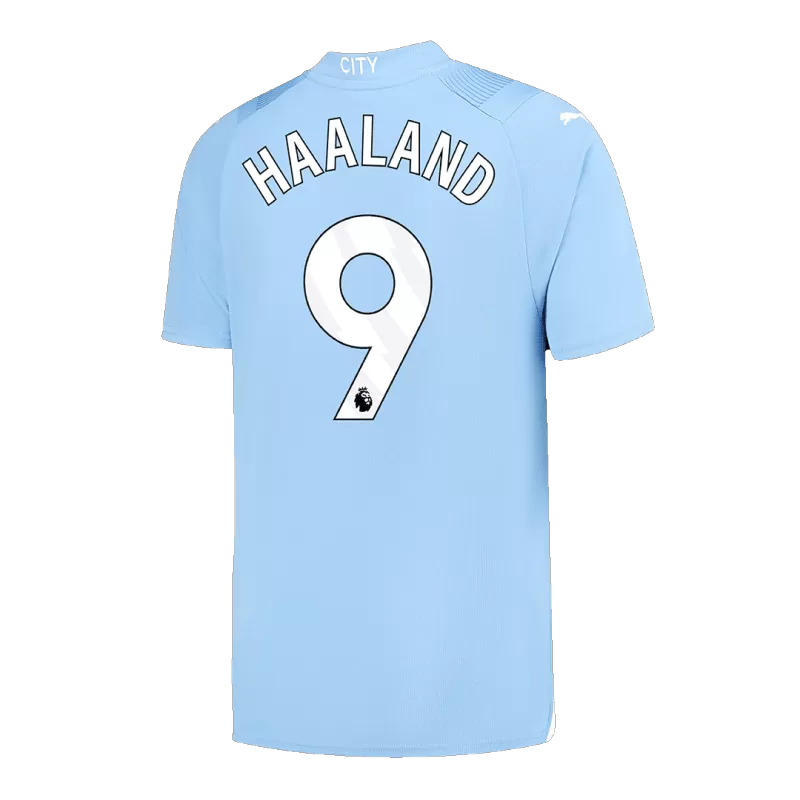 Manchester City Jersey HAALAND #9 Custom Home Soccer Jersey 2023/24