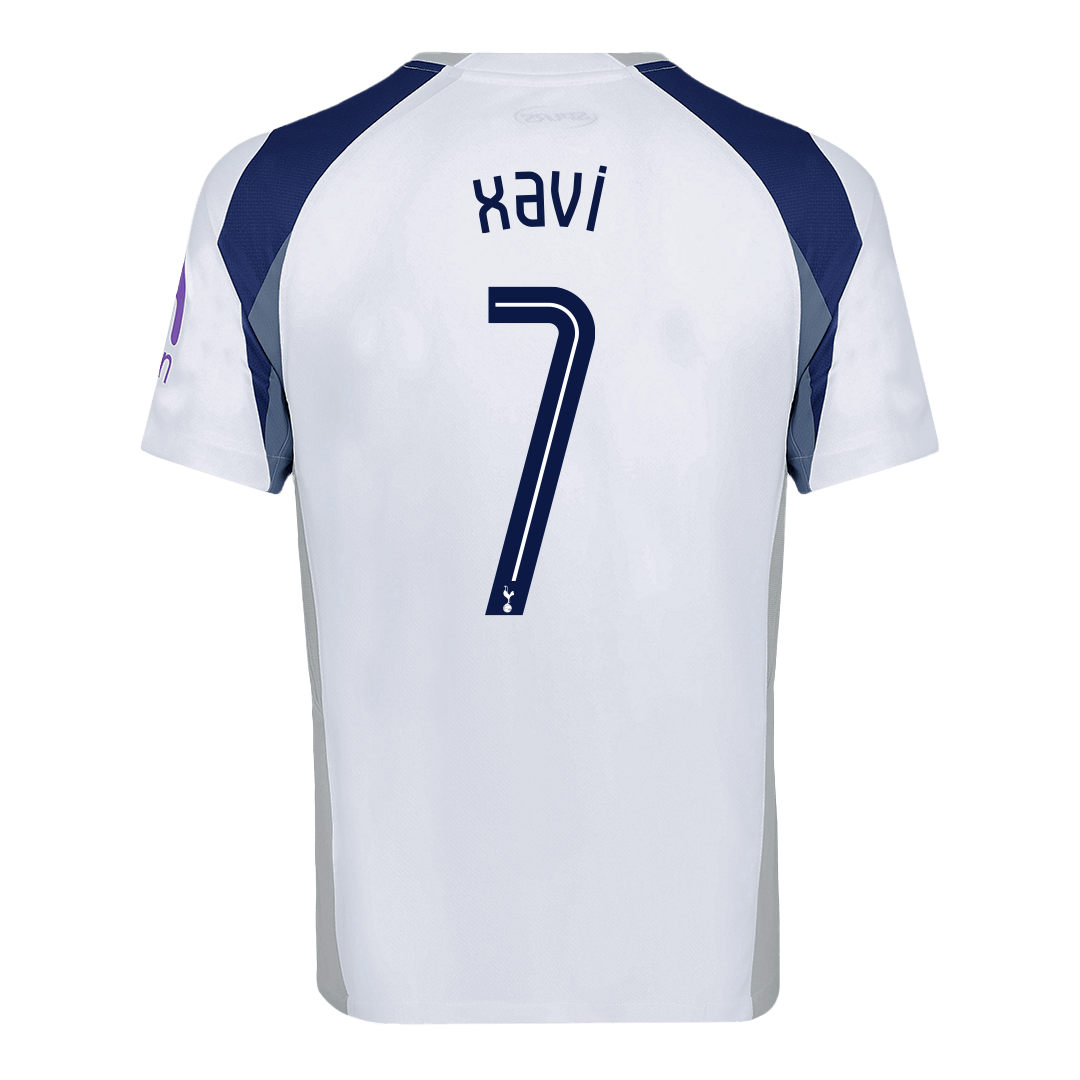 XAVI #7 Tottenham Hotspur Home Jersey 2025/26 - UCL