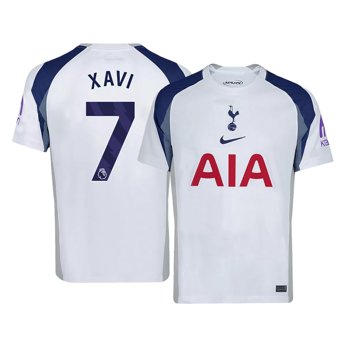 XAVI #7 Tottenham Hotspur Home Jersey 2025/26
