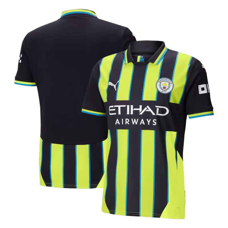 Manchester City Soccer Jersey Away Custom Shirt