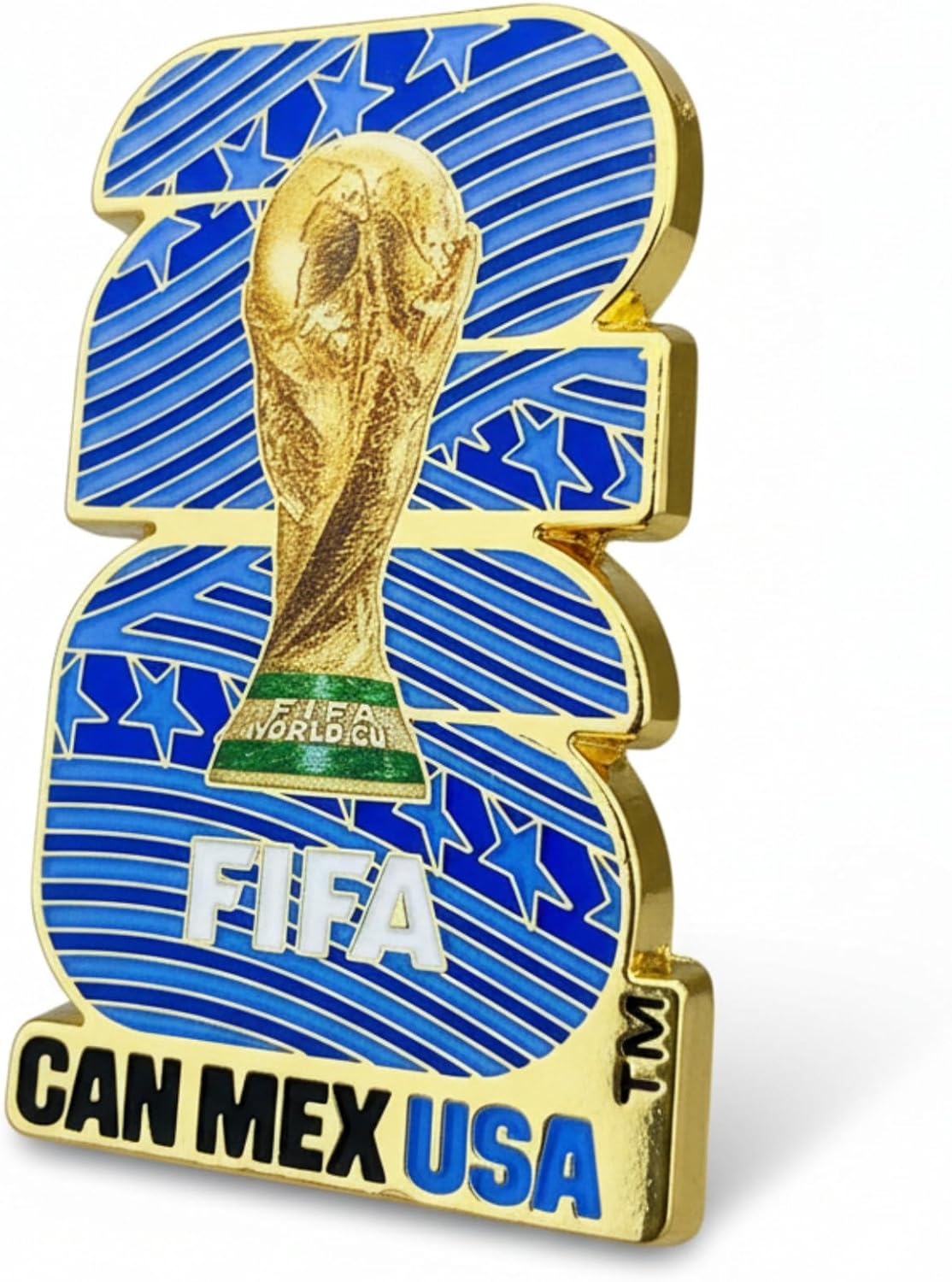 Official FIFA World Cup 2026 Edition Specialty Pins - Historical - Timeless Collectors Item - Premium Weighted Zinc Alloy