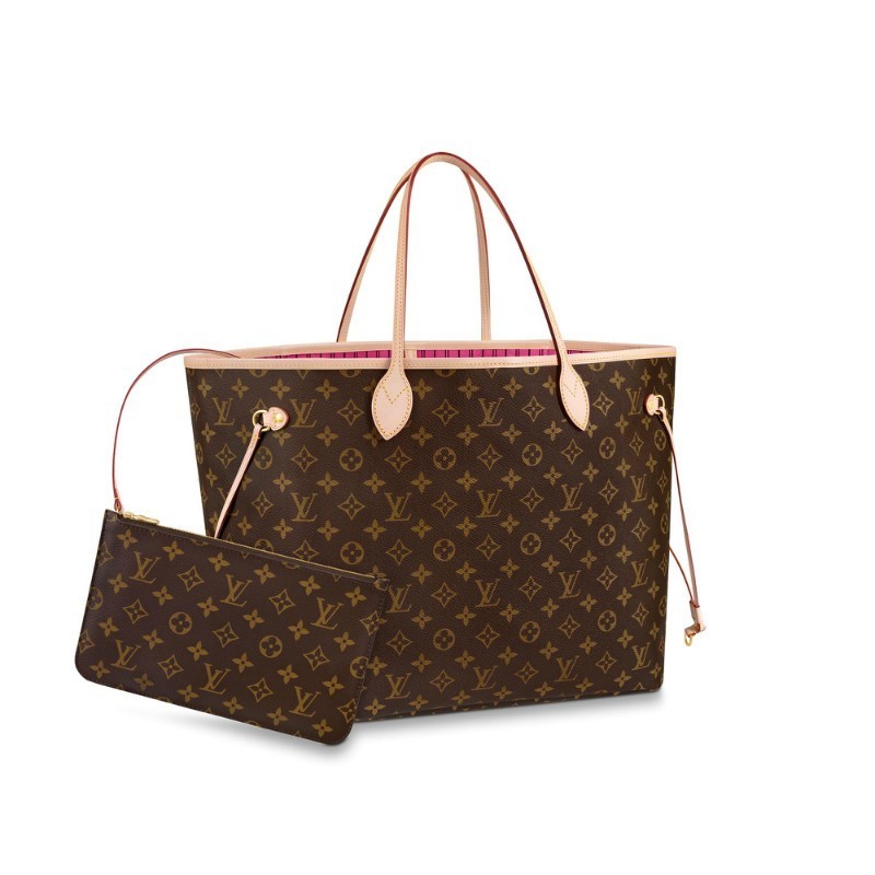 Louis Vuitton Neverfull Pochette Monogram Canvas Large - ShopStyle Shoulder  Bags