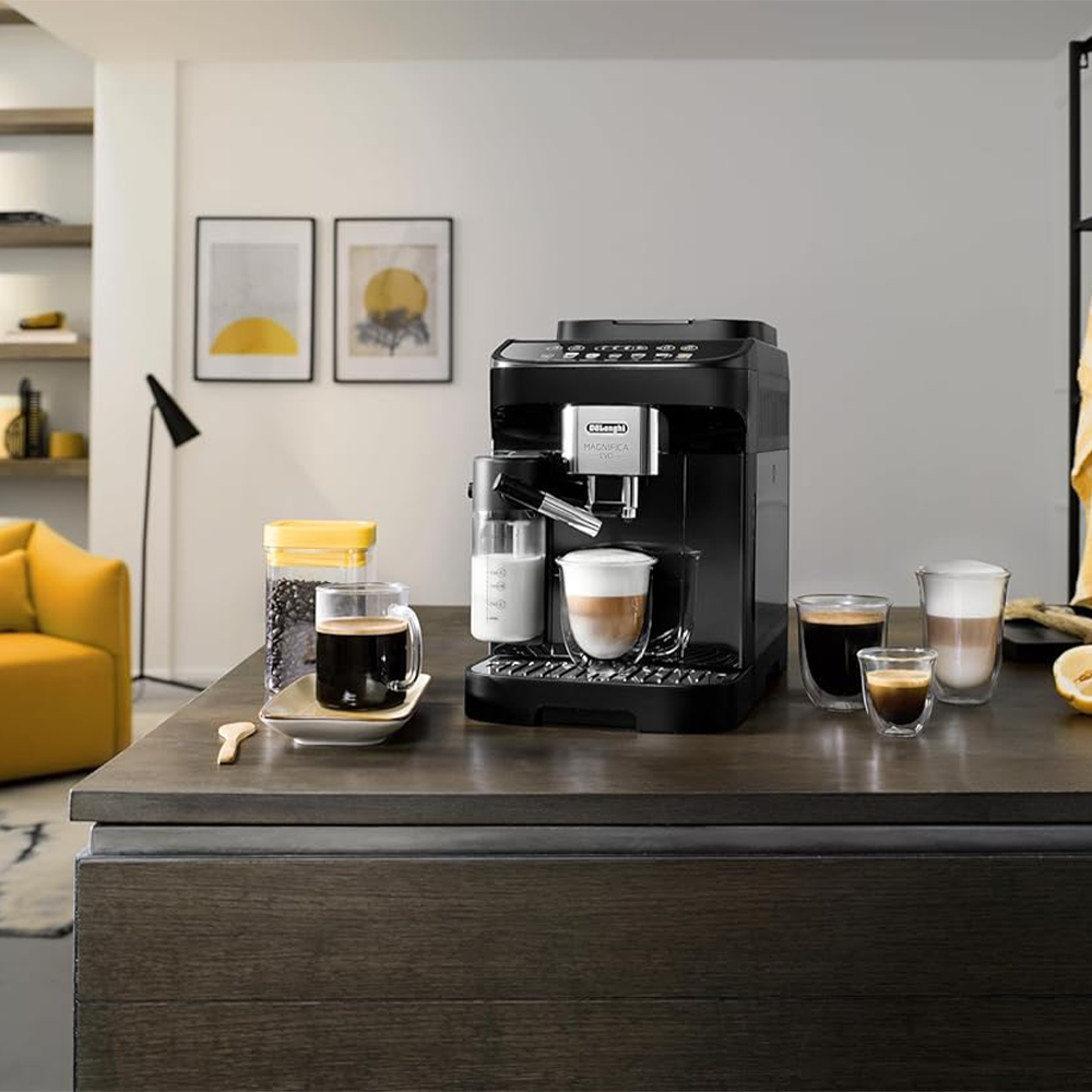 De'Longhi Magnifica Evo ECAM292.81.B Helautomatisk Kaffemaskin Med De'Longhi Magnifica Evo ECAM292.81.B Helautomatisk Kaffemaskin Med