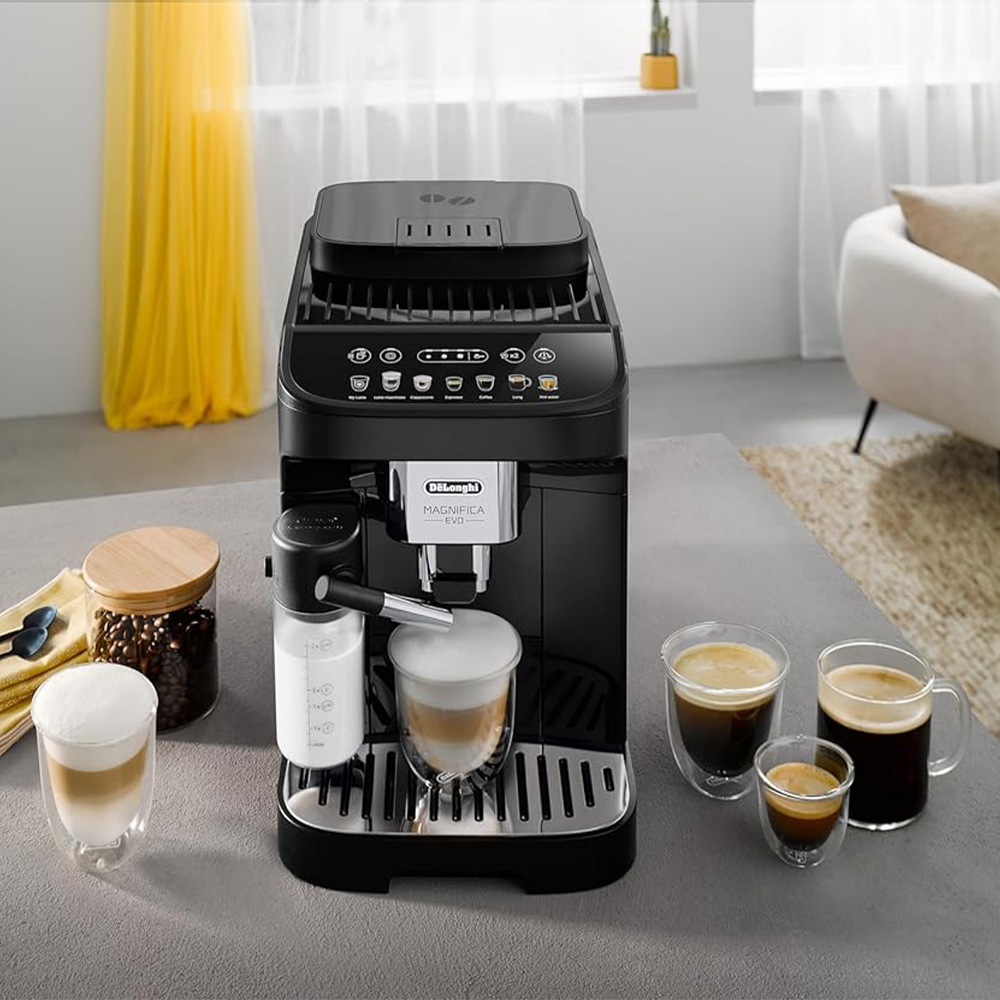 De'Longhi Magnifica Evo ECAM 292.81.B Fully Automatic Coffee Machine ...