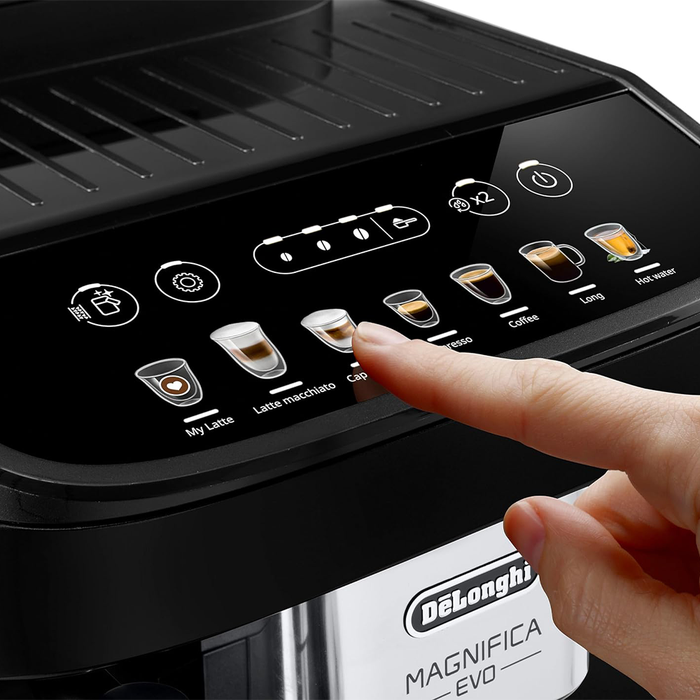 De'Longhi Magnifica Evo ECAM 292.81.B Fully Automatic Coffee Machine ...