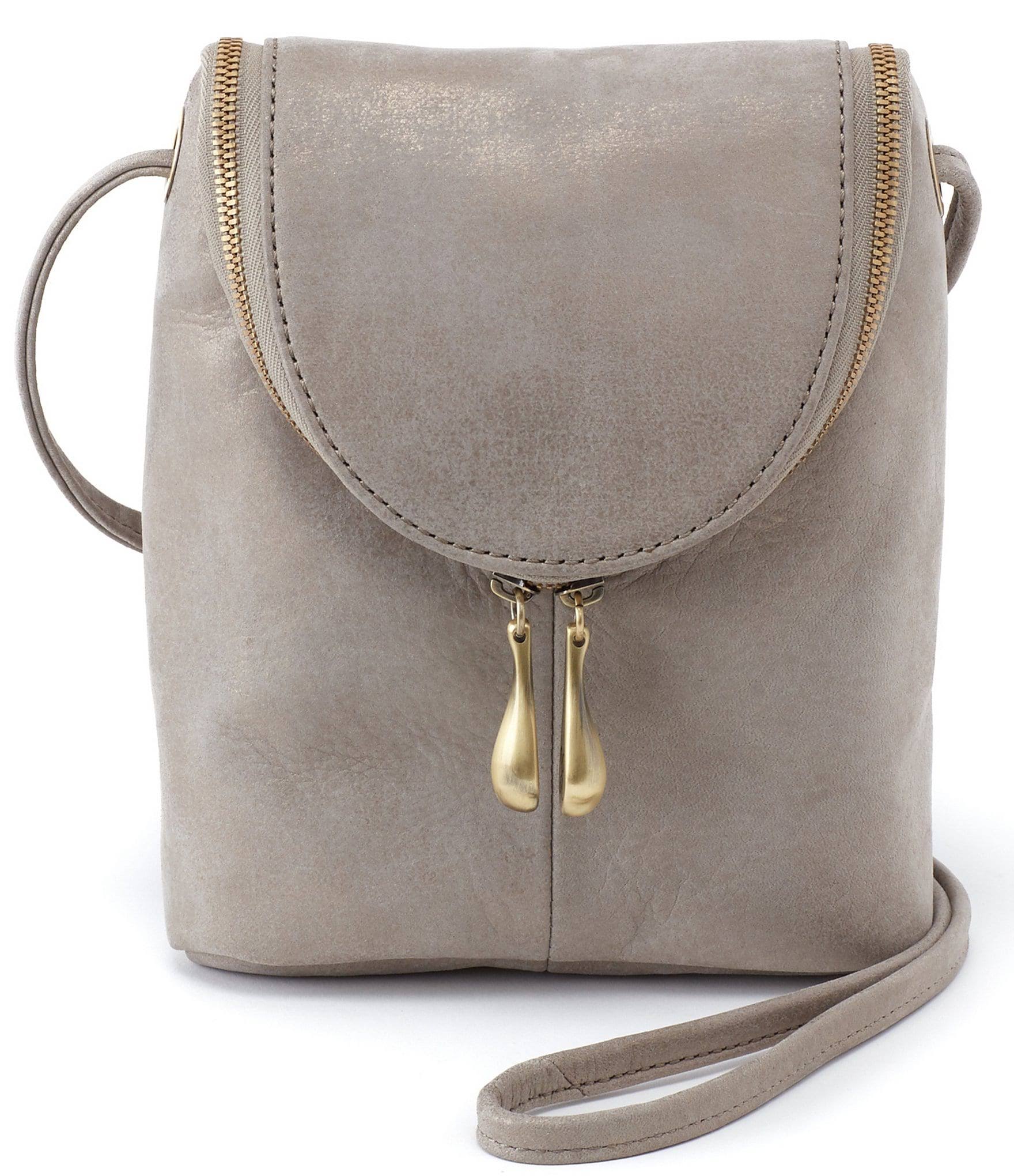 Hobo Fern Crossbody Granite Gold ahuboo