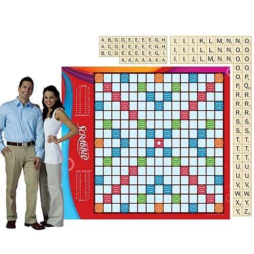6 ft. LifeSized Scrabble Board Game Set ahuboo