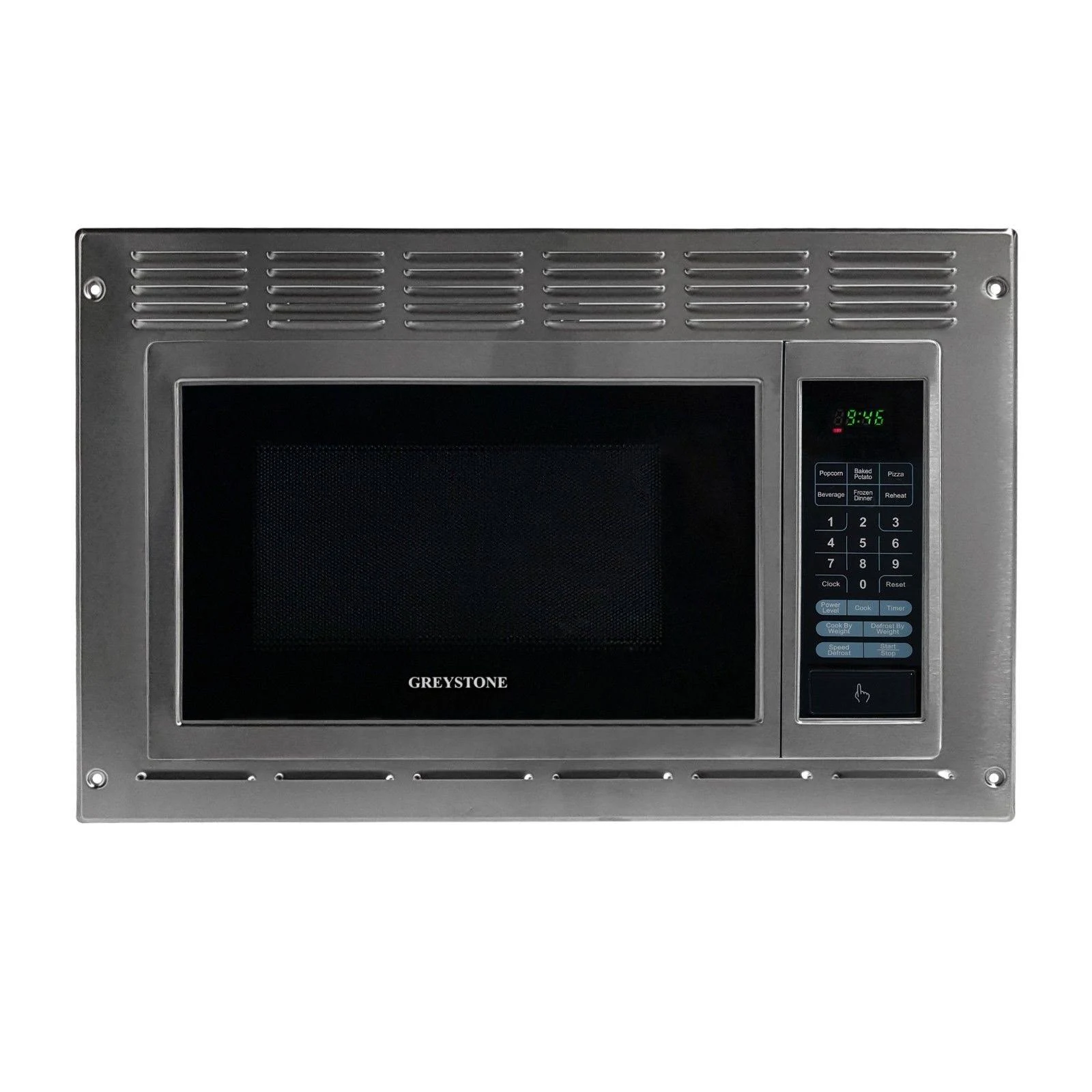 Greystone Builtin RV Microwave Oven Stainless Steel ahuboo