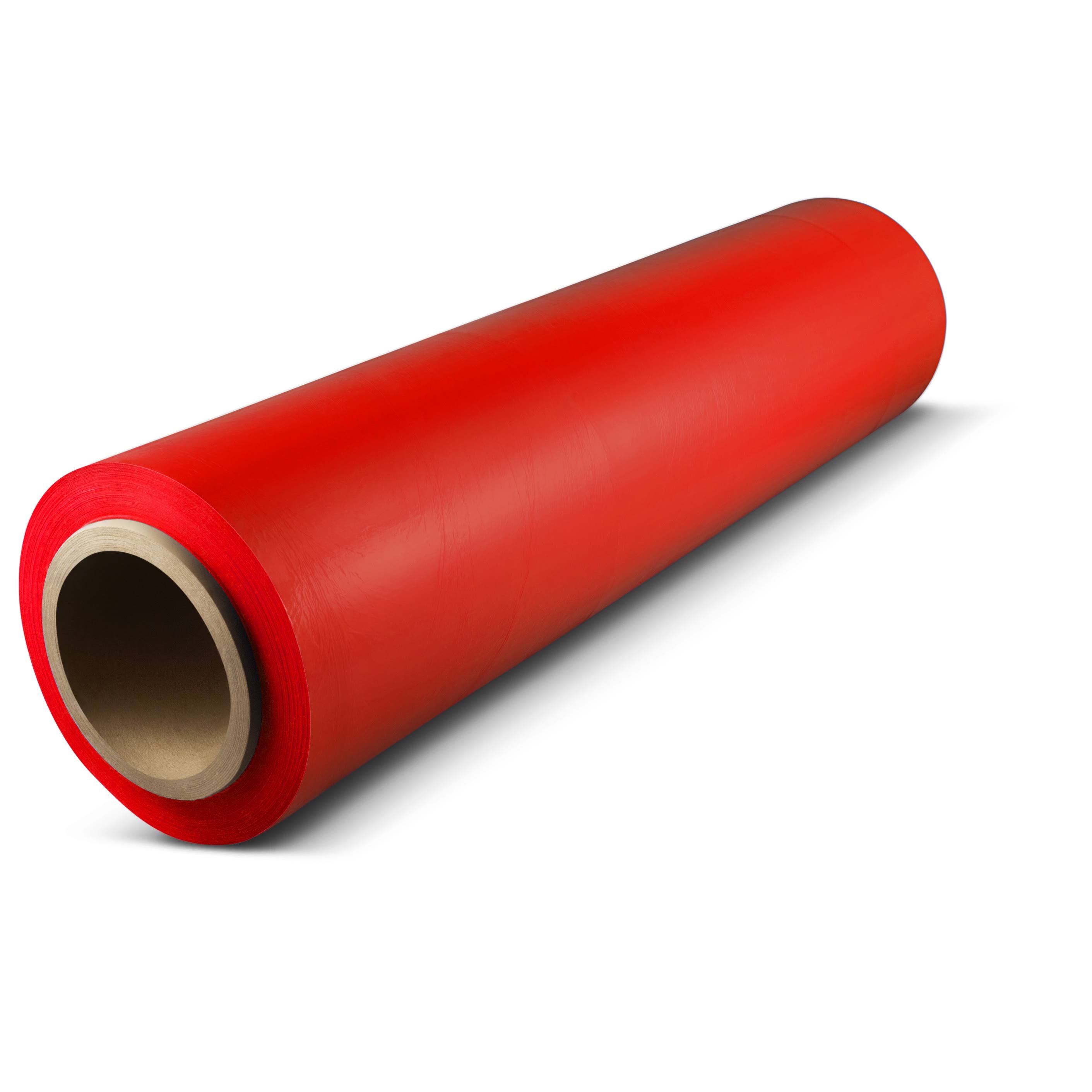 18 In X 1500 Ft X 80 Ga Red Pallet Hand Wrap Plastic Stretch Wrap 4 Rolls Ahuboo