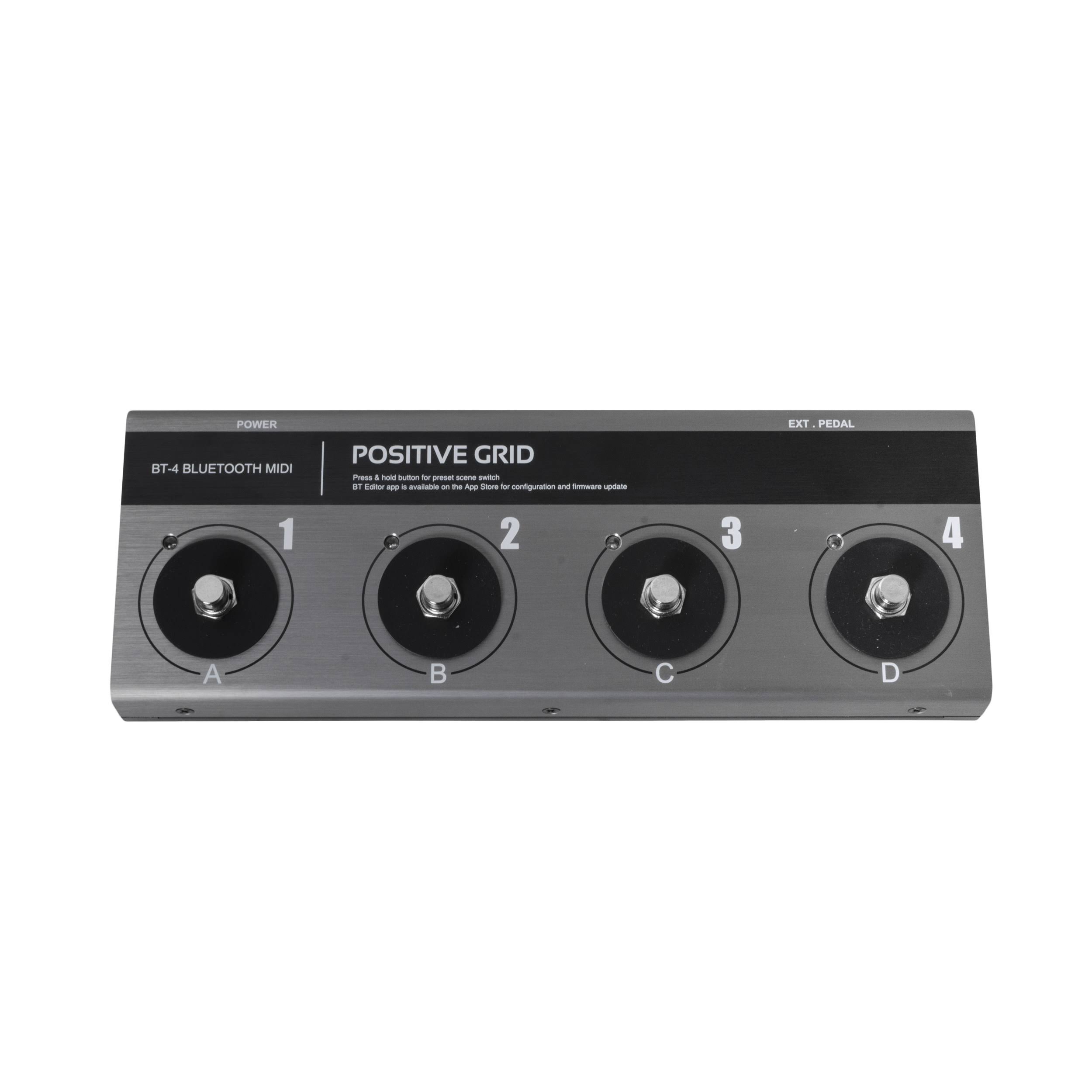 Positive Grid BT4 Bluetooth Midi Footswitch ahuboo