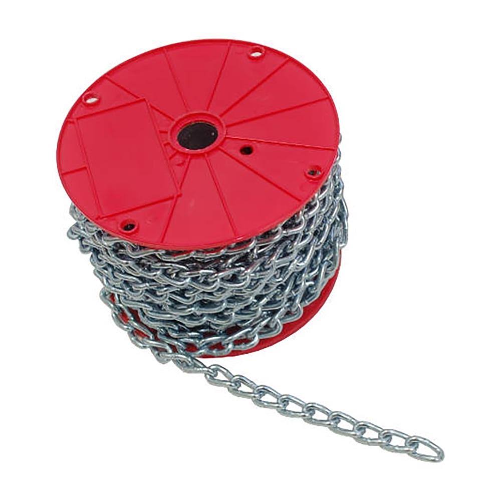 1/0X120' Machine Chain Twist Link Electrogalvanized ahuboo
