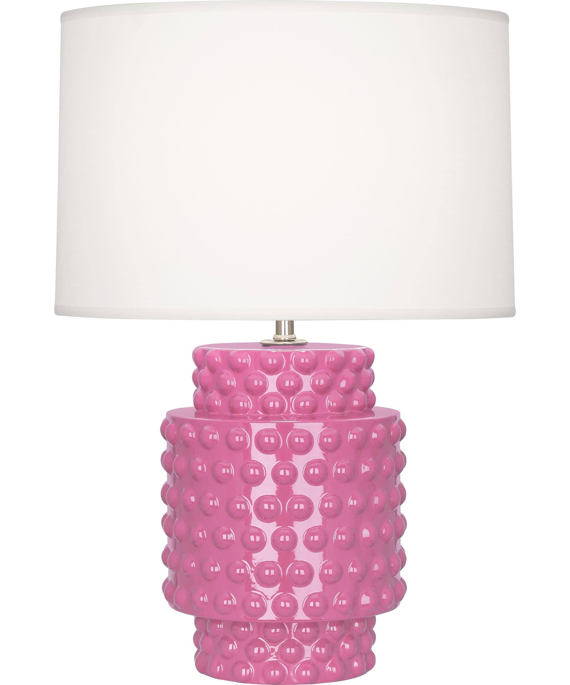 Robert Abbey Dolly Accent Lamp Schiaparelli Pink ahuboo
