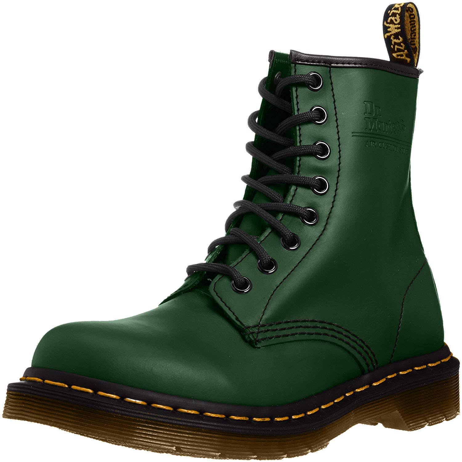 Dr. Martens Men&s 1460 8-Eye Boot, Size: 13, Green - ahuboo