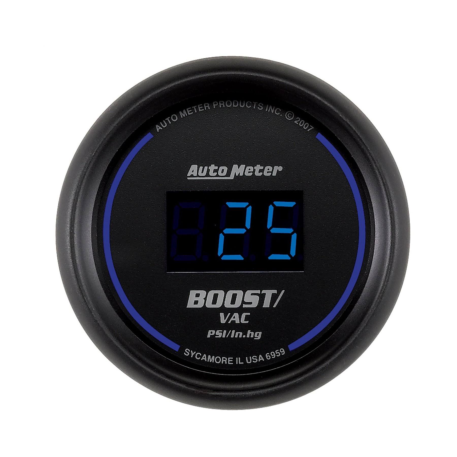 Auto Meter 6959 Cobalt; Digital Boost/Vacuum Gauge ahuboo