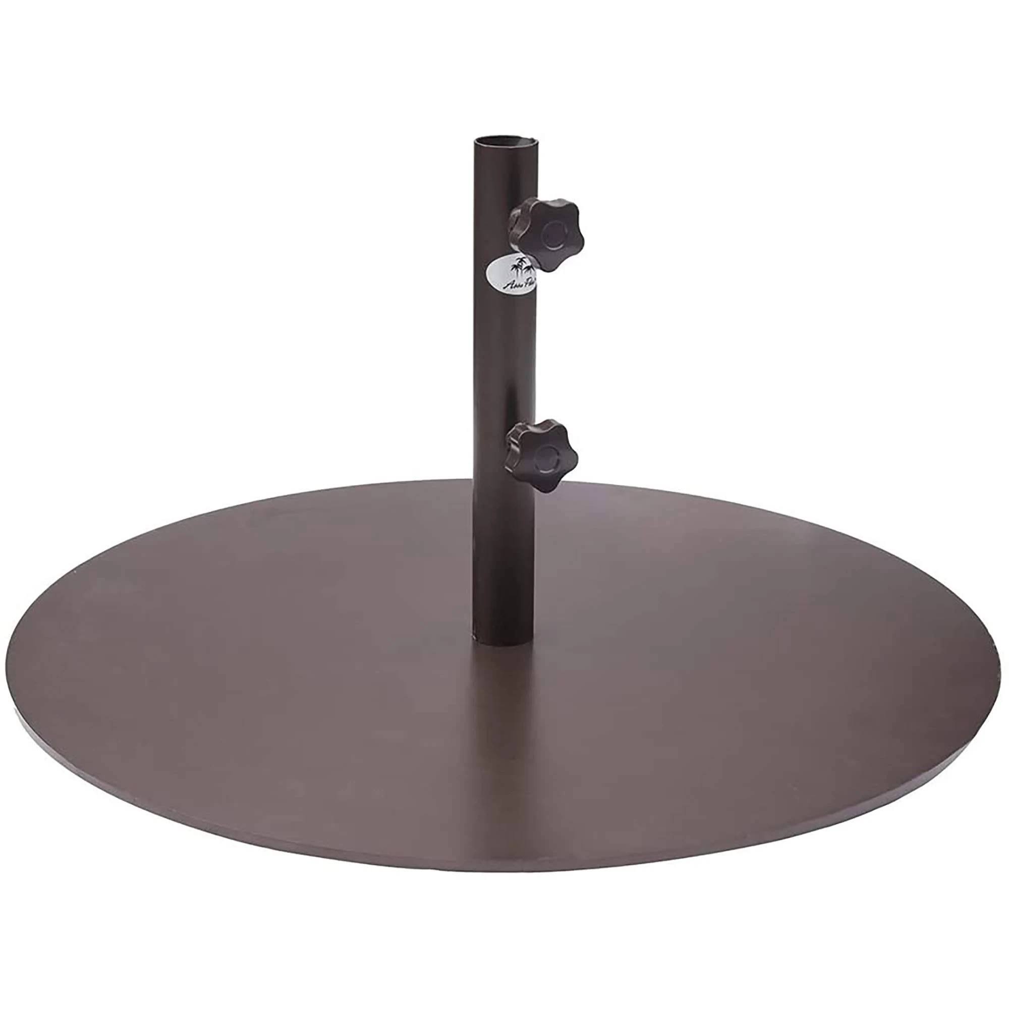Abba Patio Round Steel 28 inch Diameter Market Patio Umbrella Base 55