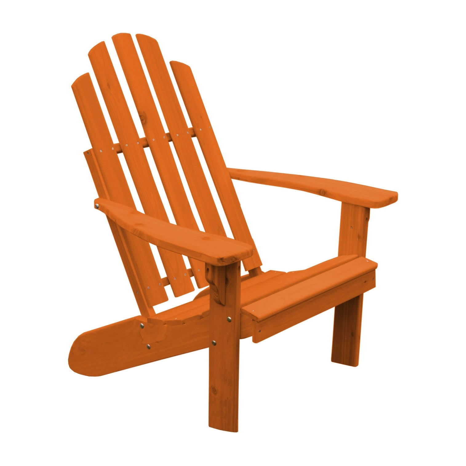 Cedar Kennebunkport Adirondack Chair Redwood Stain ahuboo