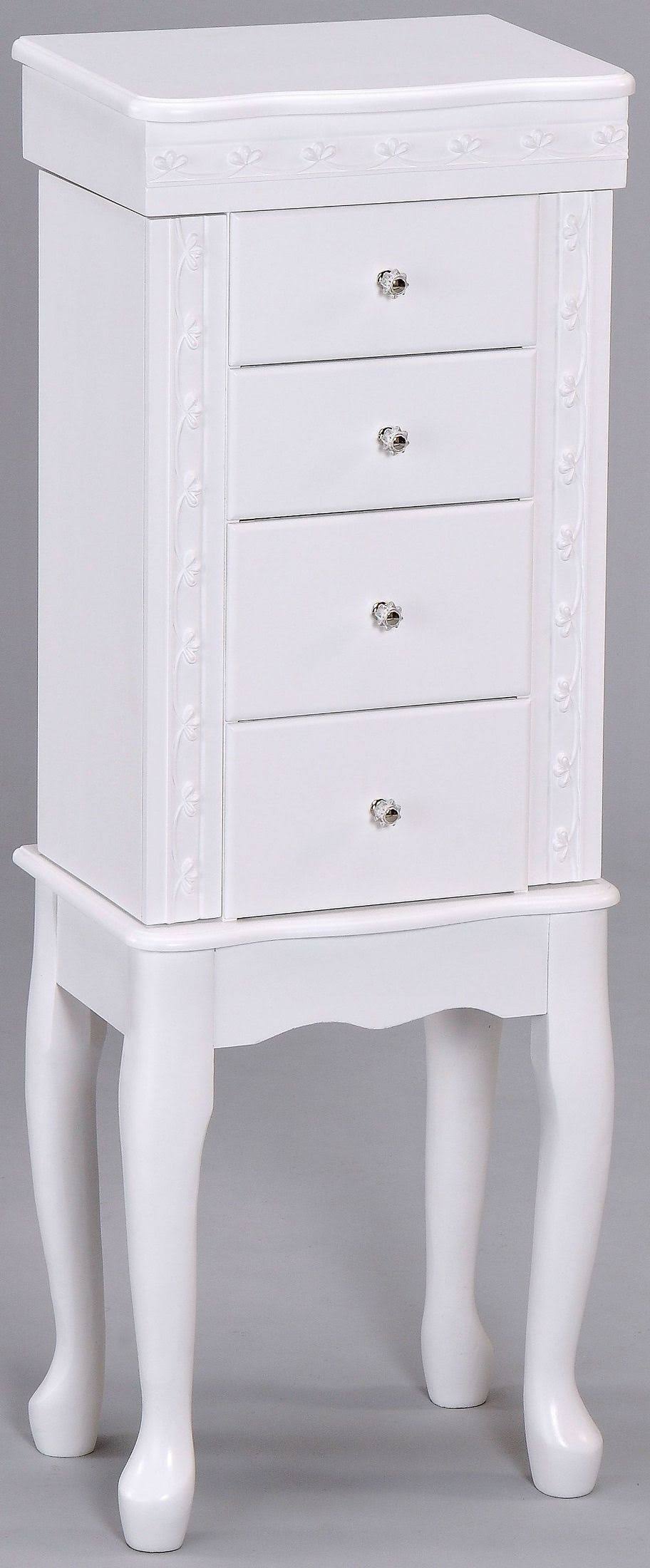 Acme Didi Jewelry Armoire White ahuboo