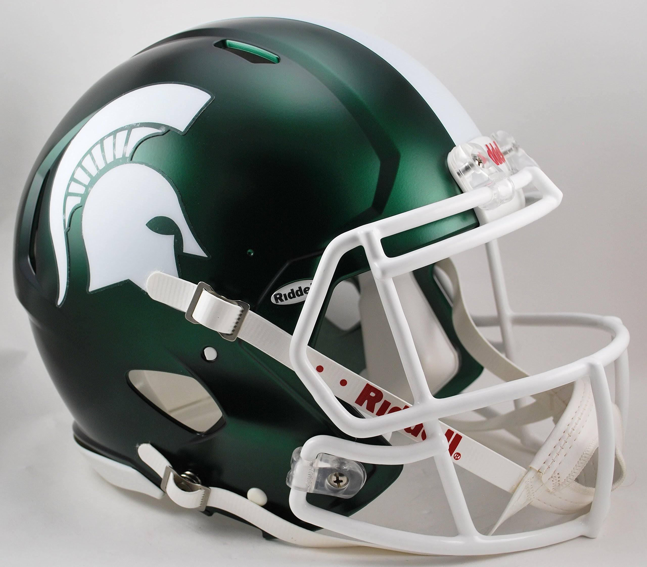 Riddell Michigan State Spartans Speed Authentic Helmet, Shell ahuboo