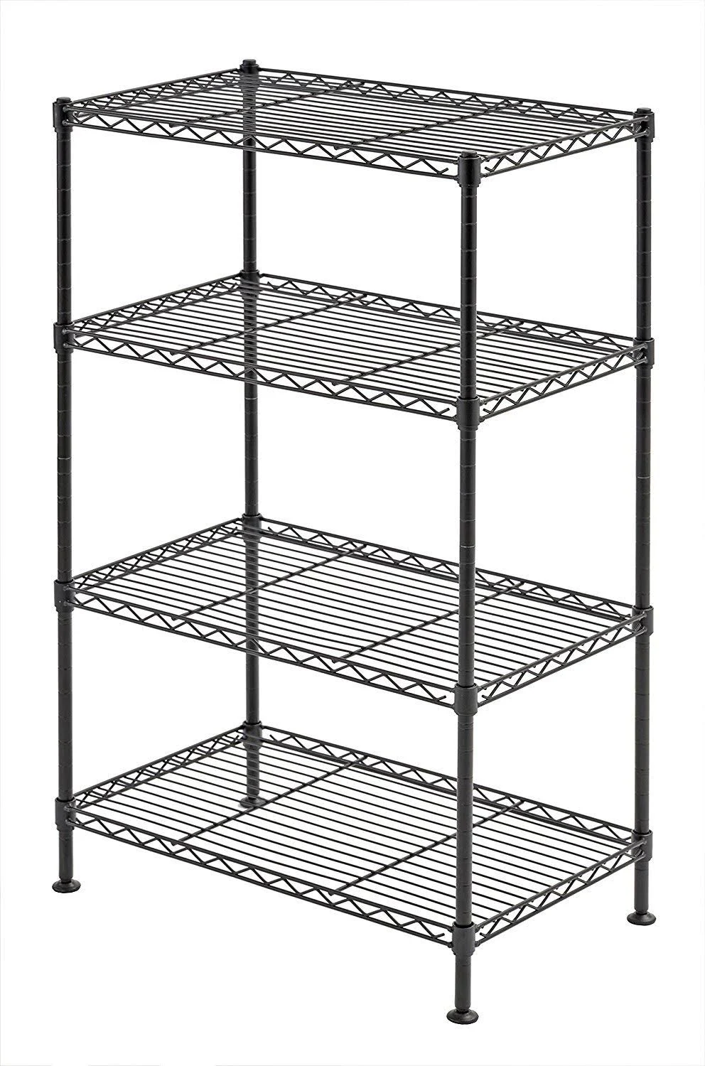 Sandusky Light Duty Wire Shelving, Black - ahuboo