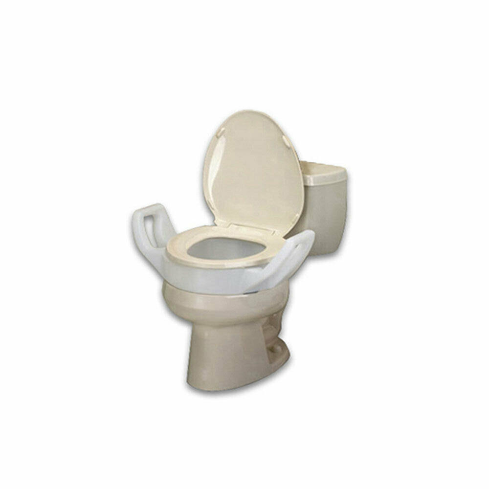 Elevated Toilet Seat with Arms ahuboo