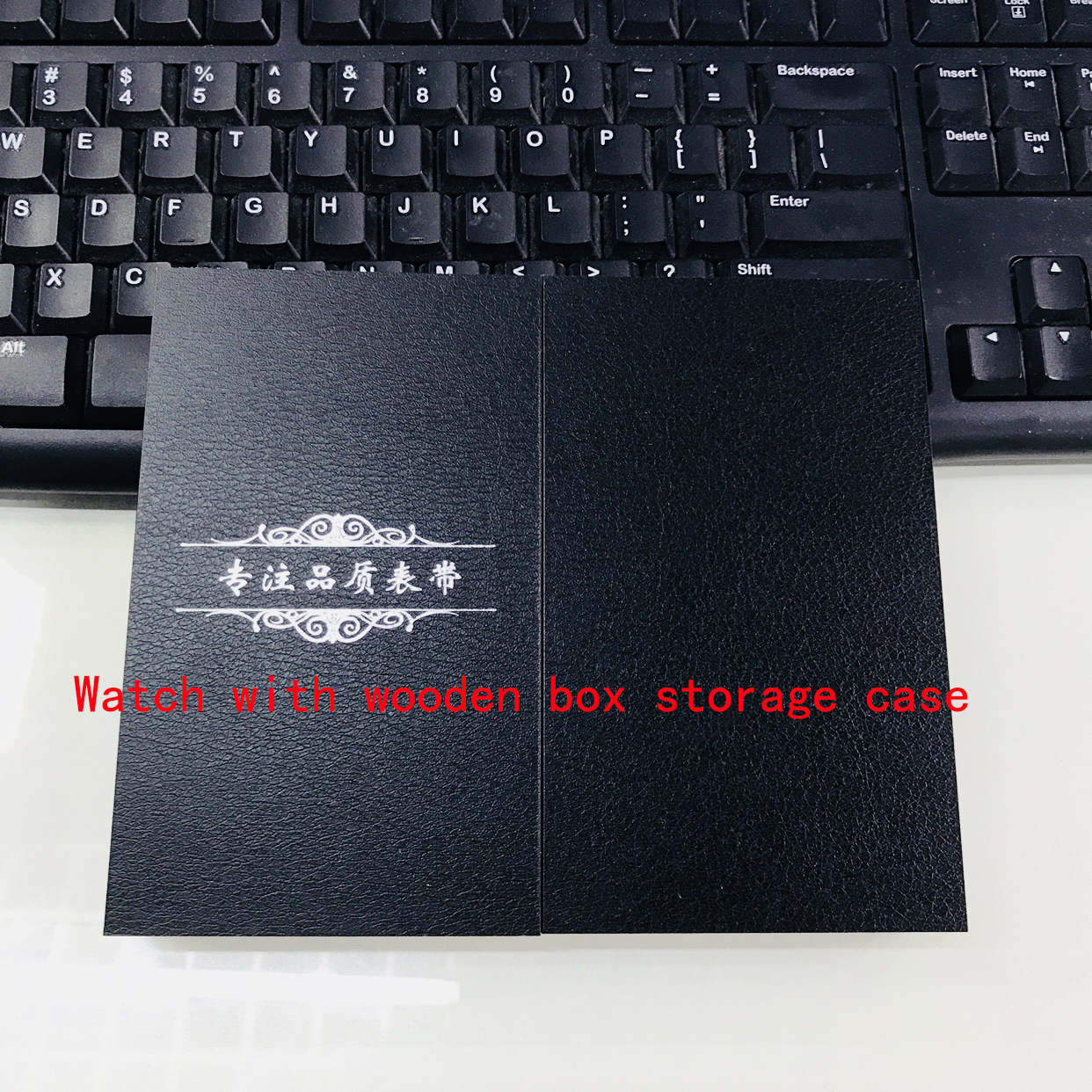 Watch with wooden box storage box manufacturers direct sales watchband box color box can be logo high-end packaging box wholesale