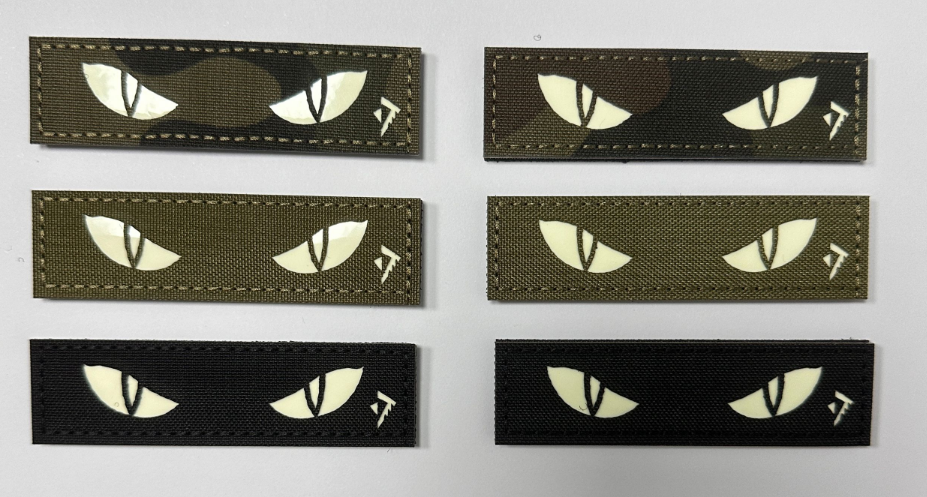 Devil Eyes Pads Decoration Velcro for Bags