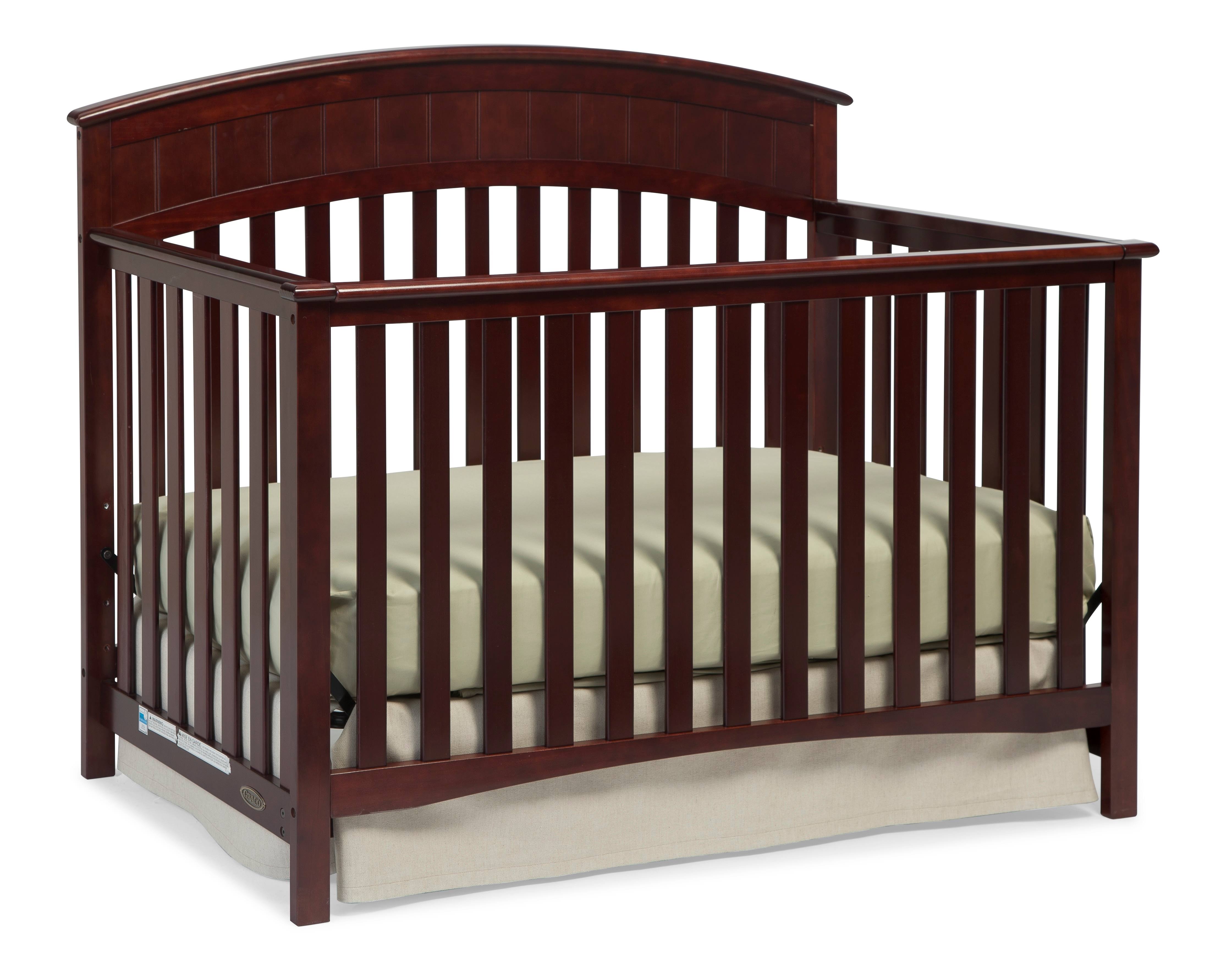 graco charleston crib mattress size