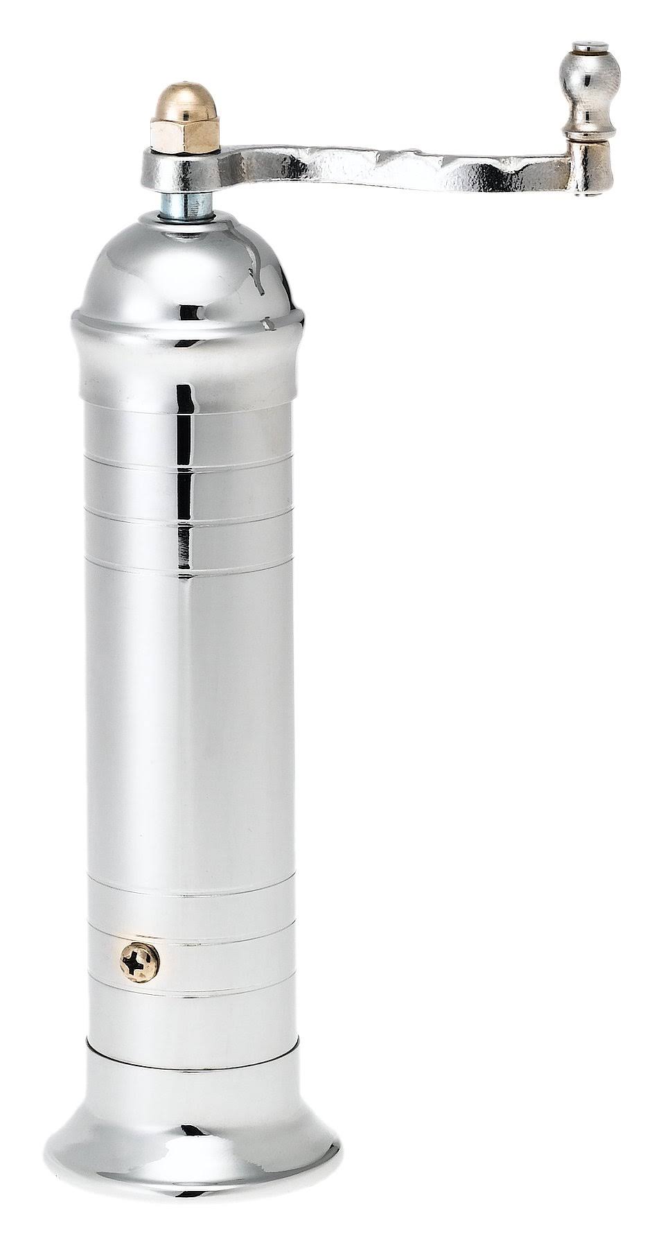 Pepper Mill Imports Atlas Chrome Plated Brass Pepper Mill dersya