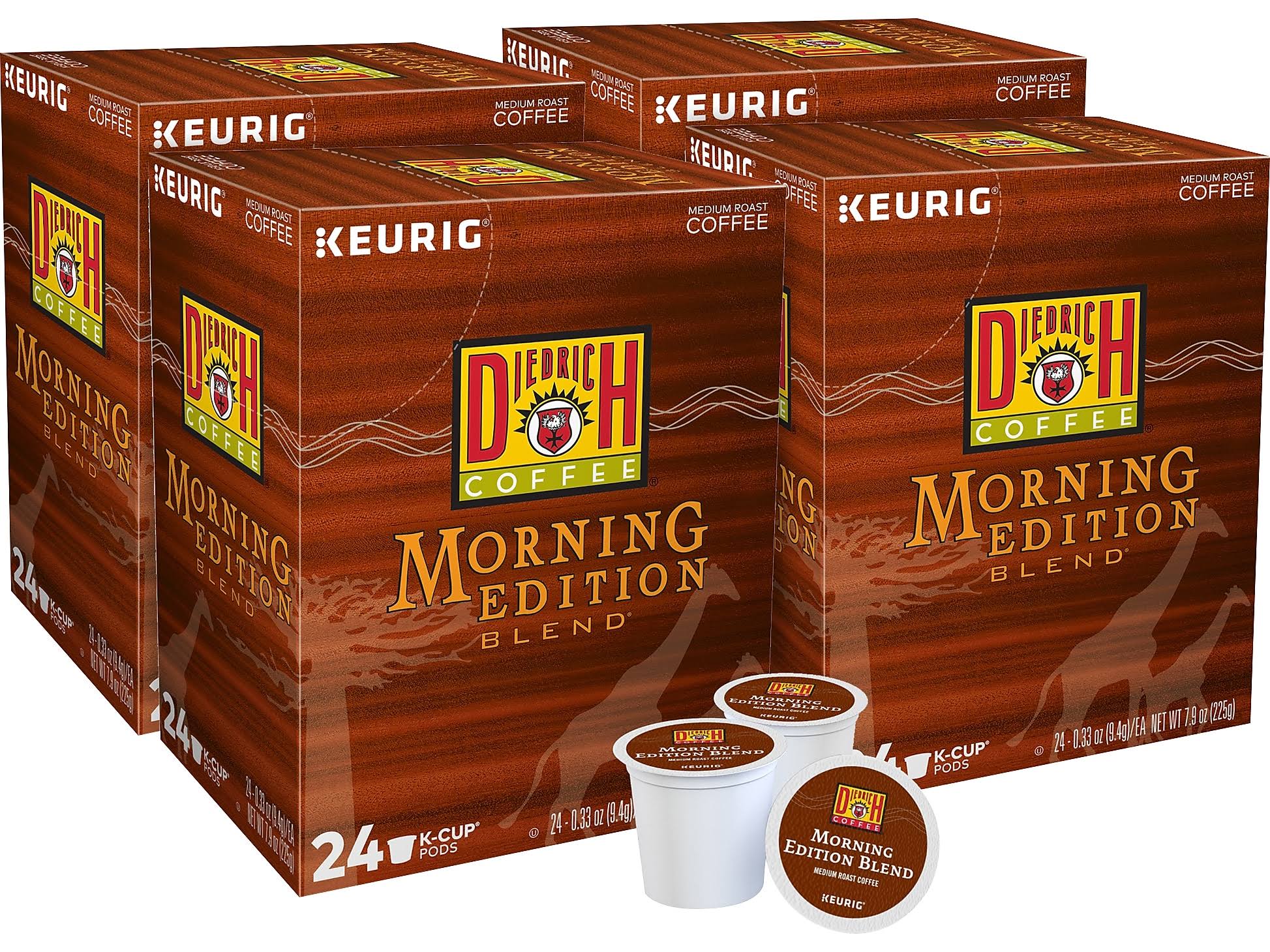 Diedrich Morning Edition KCup Coffee Pods, 96 Count dersya