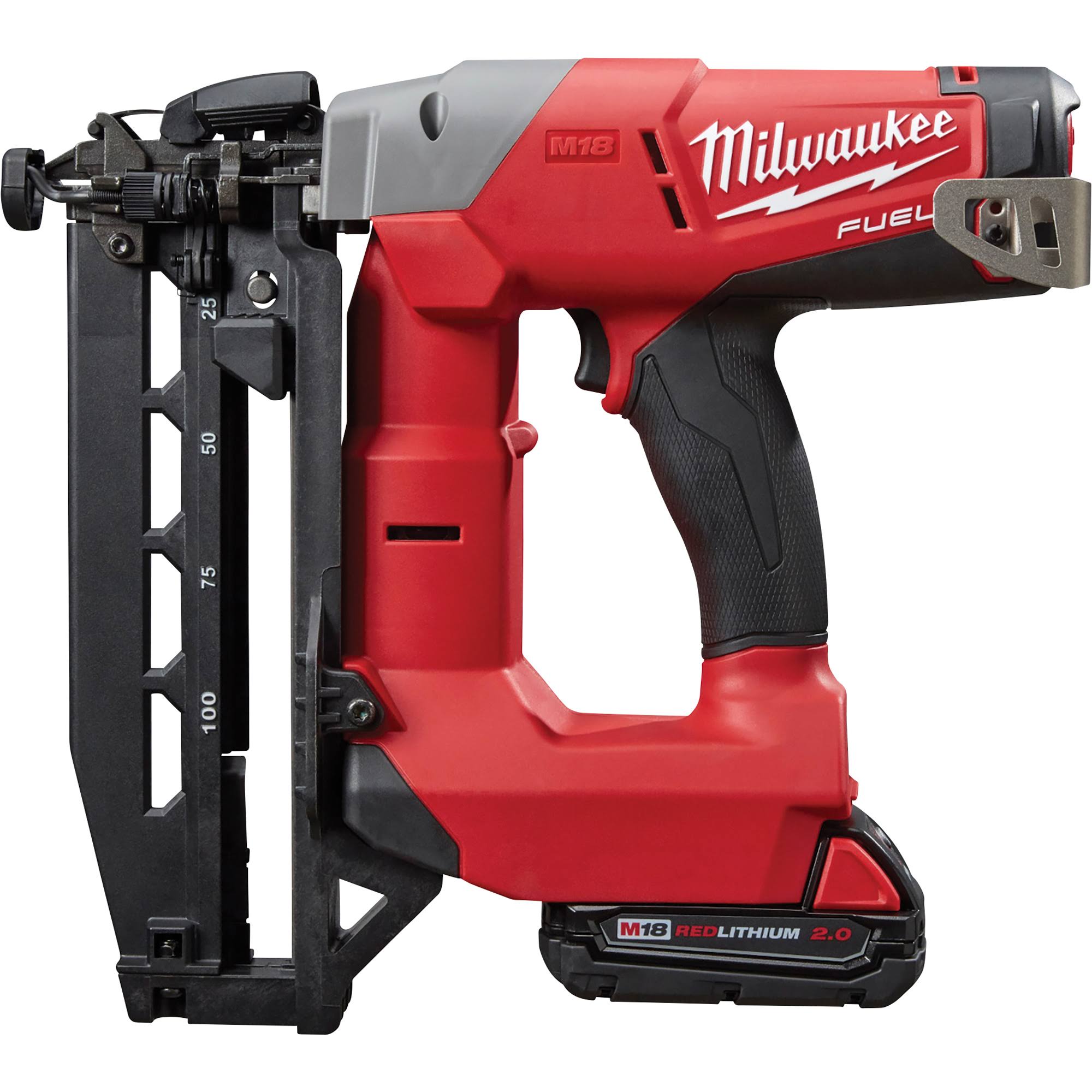 Milwaukee M18 Fuel 18Volt 16Gauge Straight Finish Nailer Kit dersya