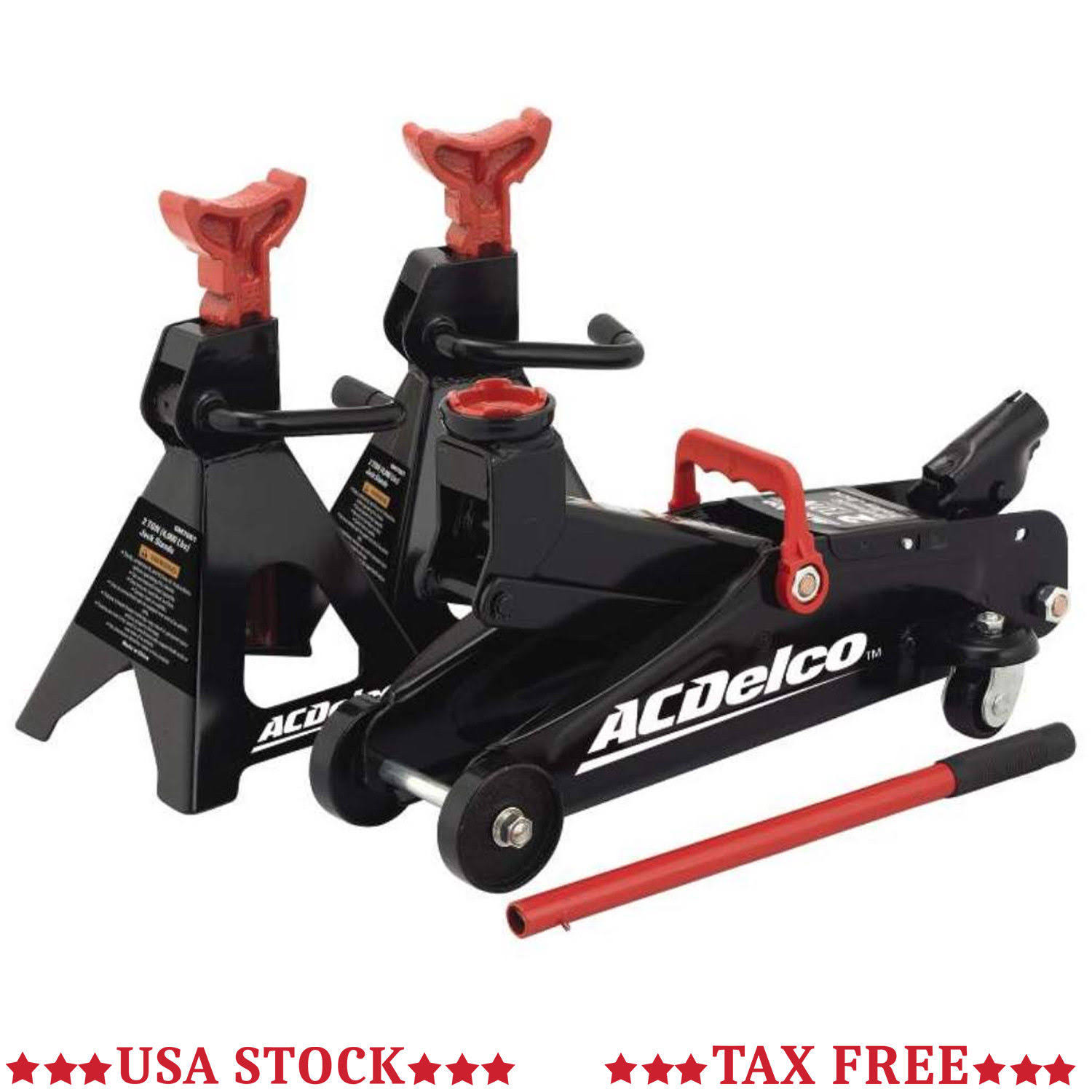 ACDelco 2Ton Floor Jack & Jack Stands Set dersya