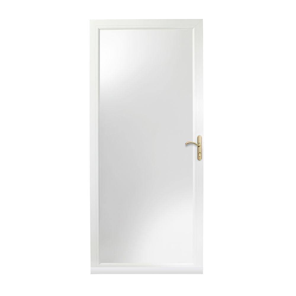 Andersen 36 in. x 84 in. 3000 Series White Fullview Easy Install Storm