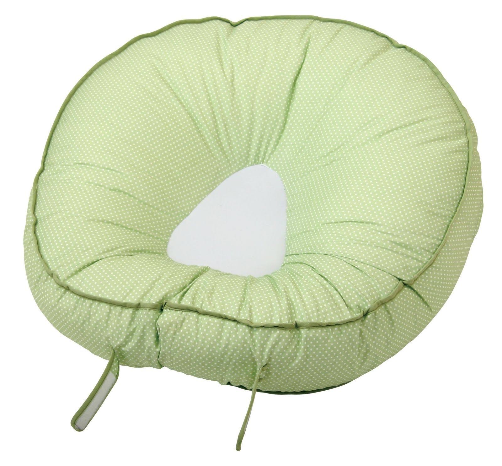 Leachco Podster SlingStyle Infant Seat Lounger Sage Pin Dot dersya
