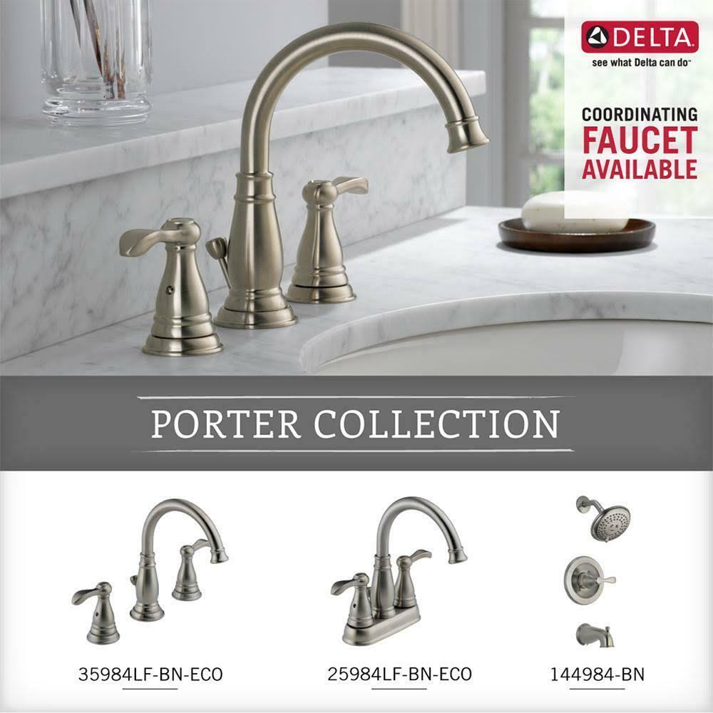 Delta Porter 3Piece Bath Hardware Set Brushed Nickel dersya