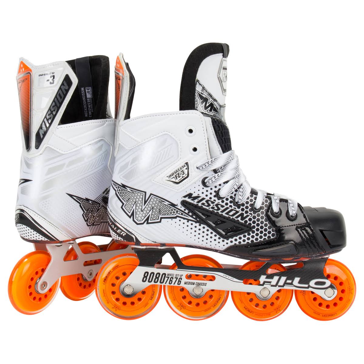 Mission Inhaler FZ3 Senior Roller Hockey Skates, 11.0 dersya